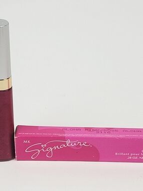 Mary Kay Signature Lip Gloss Aloha Pink 3116~0.28 oz~New with Box